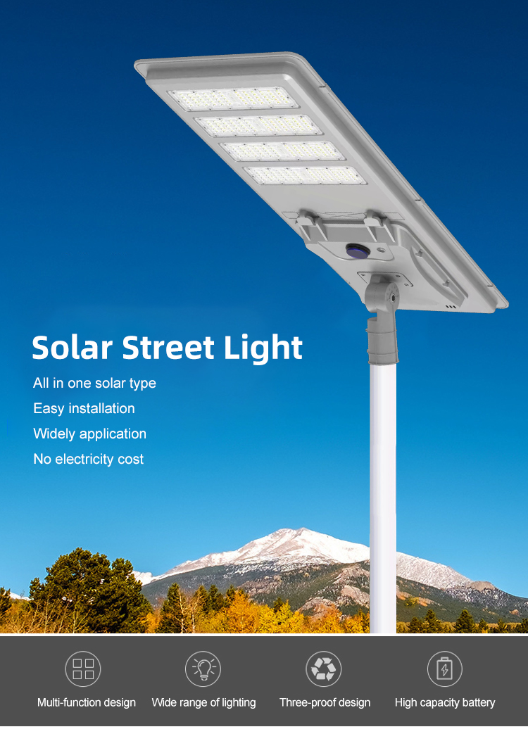 SMD 3030 Solar Street Light 