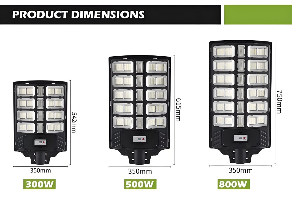 Split Solar Street LED Lights 