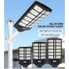 IP65 ABS Radar Sensor Road Lamp 300w 500w 800w All In One Solar Led Street Light