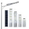 Project Intelligent Radar Sensor High Lumen All In One Aluminum LED Solar Street Light