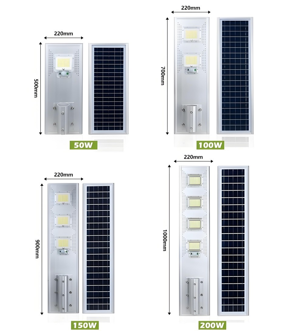 Split Solar Street LED Lights with CCTV and Speaker 