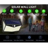 Classic Decoration Outdoor Lights IP65 Waterproof Motion Modern Hotel SMD 2835  Led Solar Wall Lamp