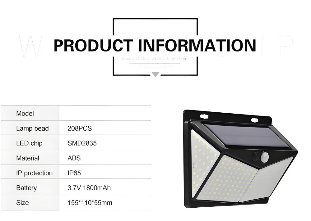 Solar Light for Wall Lamp 