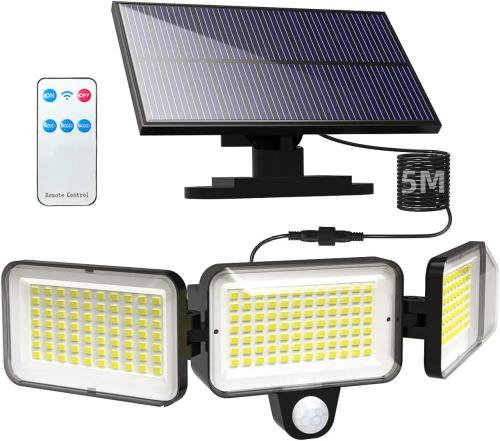 3 Model 180° Courtyard Outdoor Garden Sesor Waterproof IP65  2w All In One Solar Led Wall Light