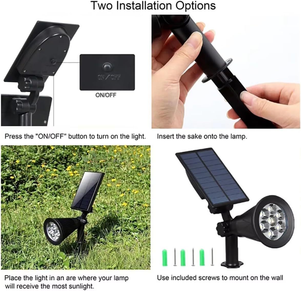 IP65 Waterproof Rating Solar LED Lighting 