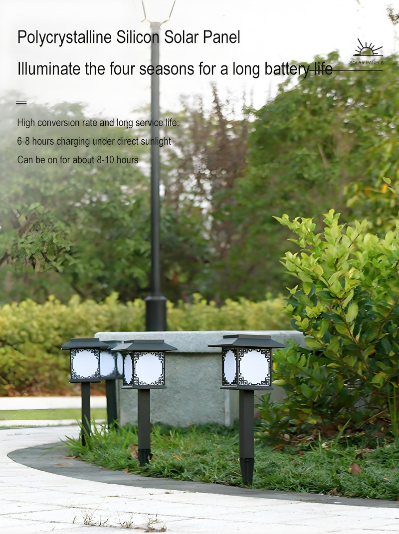 New Design Factory Price Outdoor Waterproof IP65 RGB Spike Solar LED Garden Light