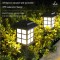 Outdoor Garden Yard Ground Wall Ip65 Waterproof Landscape Lamp Solar LED Lights