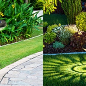 RGB Waterproof LED Solar Garden Outdoor Landscape Lawn Ground Pathway Stake Light Lamp