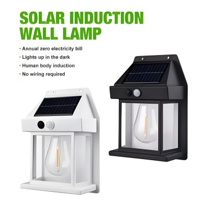 Energy Saving motion detection Waterproof Activated Wall mounting  Led Solar Garden Light