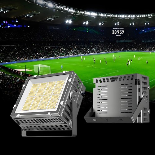 New Style Outdoor Tennis Sports  Court Waterproof Ip66 High Pole Solar Stadium Flood Light