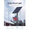 Smart Control Solar Luminaire with Bluetooth Music Rhythm IP67 800W RGB Solar LED Flood Light