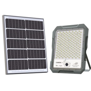 Waterproof  Outdoor Motion Sensor Security With CCTV Camera Garage Yard Farm Solar LED Lighting