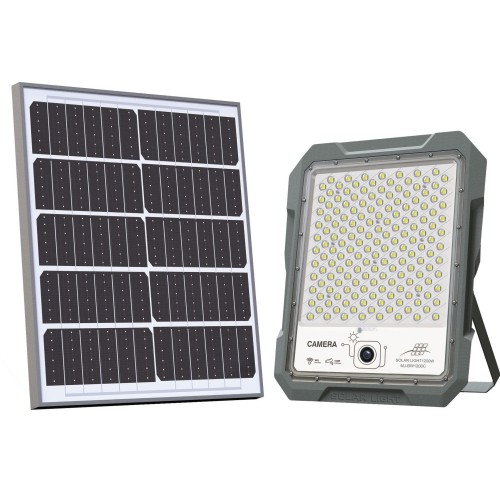 Waterproof  Outdoor Motion Sensor Security With CCTV Camera Garage Yard Farm Solar LED Lighting