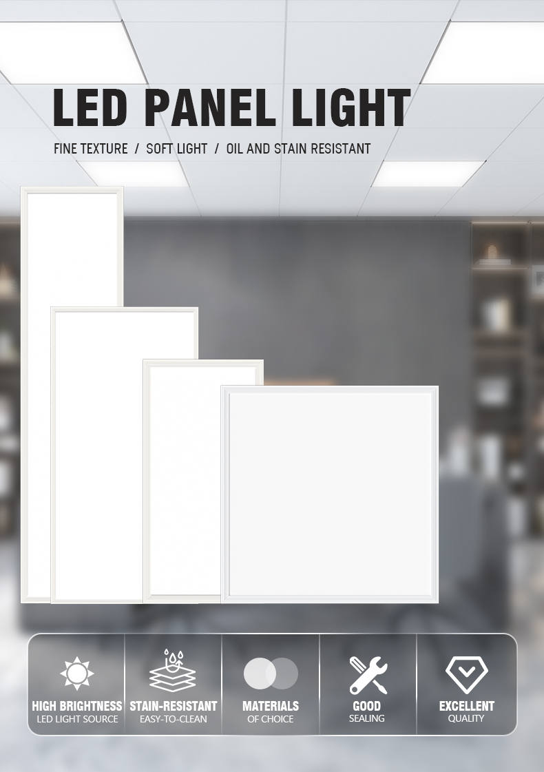 LED Panel Light for Commerical projects lighting 