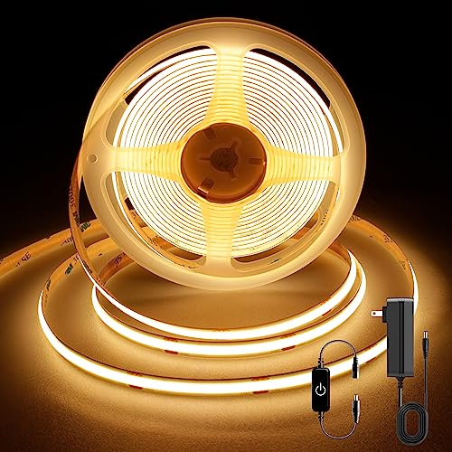 Commercial 24V 10w 3000k 6500k white bendable COB LED Strip for Furniture Ceiling Bathroom Decor