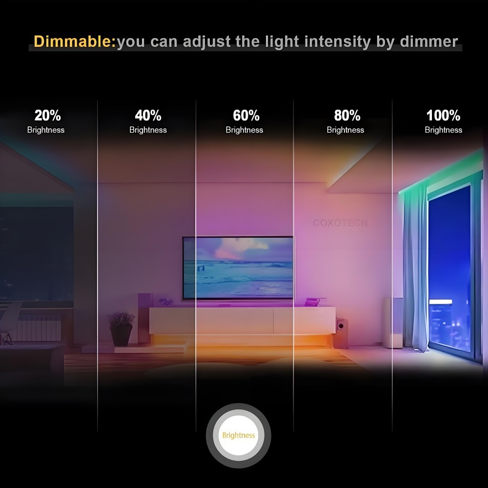 COB RGB DIMMABLE LED STRIP LIGHTING 