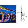 Smart Flowing Water Effect RGB Led Strip Light With Adhesive Backing Running