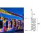 Smart Flowing Water Effect RGB Led Strip Light With Adhesive Backing Running