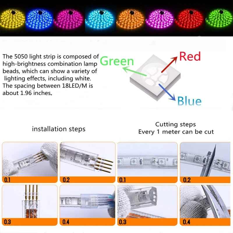 RGB LED STRIP LIGHTS