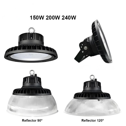 200W Warehouse Lamp IP65 Commerical High UFO LED Bay Lighting