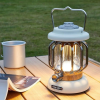 Waterproof Emergency Powered Rechargeable Vintage Hung and Placed Portable Camping Tent Lamp