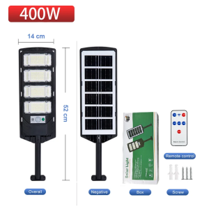 Motion Sensor Remote Control Outdoor Garden Floodlight Solar LED Street Wall Lights
