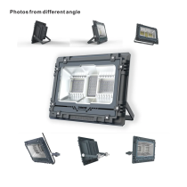 Smart Control Solar Luminaire with Bluetooth Music Rhythm IP67 800W RGB Solar LED Flood Light