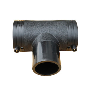 Equal Tee Electrofusion Fittings PN10 PN16 SDR11 SDR17 Polyethylene Pipe