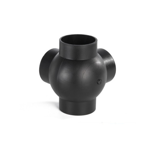 Hdpe-u water supply pipe fittings siphonic drainage 90° spherical