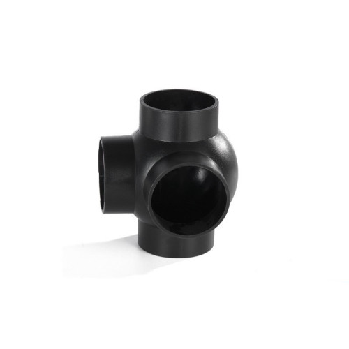 Hdpe-u water supply pipe fittings siphonic drainage 90° spherical