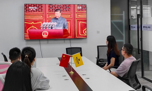 Gathering as One: Welping Team Observes Historic Day