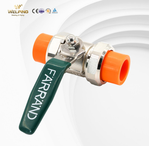 Ball Valve PPR Pipe Socket Fusion Fittings