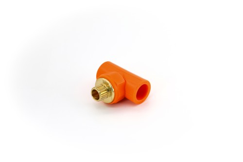Male Tee Outer Threading Fittings For PPR Pipe Connection