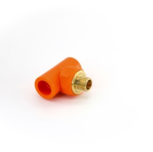 Male Tee Outer Threading Fittings For PPR Pipe Connection