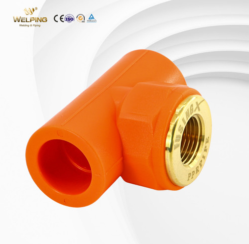 PPR Female Tee Warm Water Pipe Polypropylene Fittings Fusion Welding