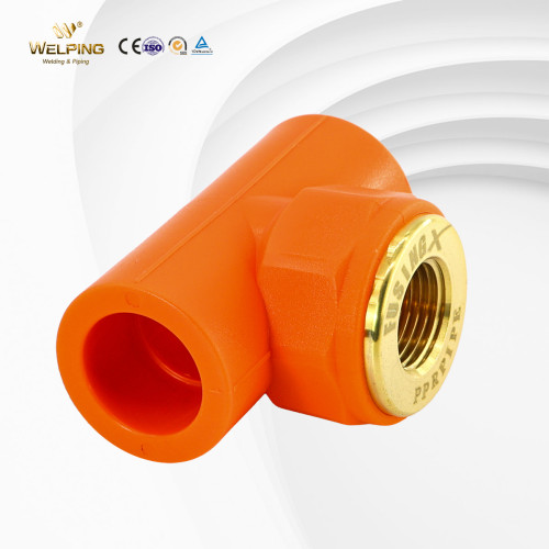 PPR Female Tee Warm Water Pipe Polypropylene Fittings Fusion Welding