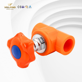 PP-R Stop Valve PPR Fittings Socket Fusion PN25