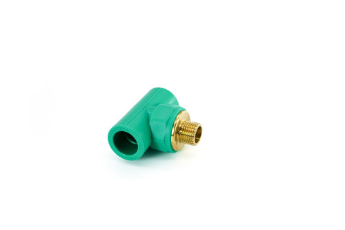 Male Tee Outer Threading Fittings For PPR Pipe Connection