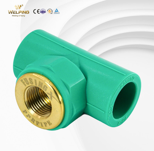 PPR Female Tee Warm Water Pipe Polypropylene Fittings Fusion Welding