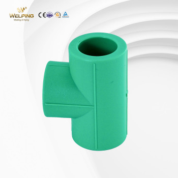 Equal Tee Polypropylene Fittings Hot Water Pipe Fittings