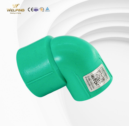 PPR PPR water fiitings Reducing Elbow PP-R Socket Welding Fittings PN32