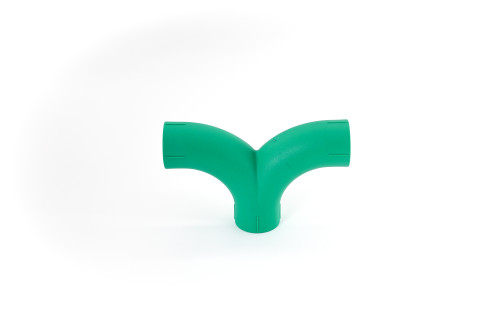 PPR Fitting Y Tee Polypropylene Fittings Hot Water Pipe Fittings