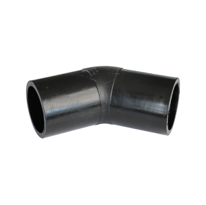 45° Elbow Butt Fusion Fittings for Polyethylene Pipelines PE100 SDR11 PN16