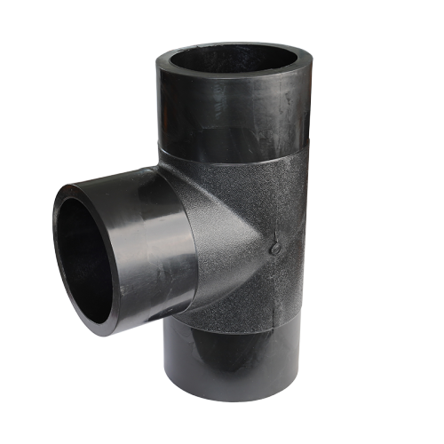 Equal Tee Poly Pipe Fittings for HDPE Water Pipelines