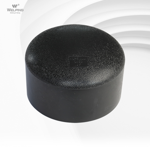 Accesorios de fusión a tope Tapa de extremo de HDPE para accesorios a tope de polietileno para proyectos de tuberías de agua