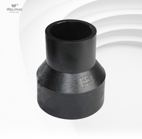 Acoplamiento reductor para accesorios de tuberías de HDPE PE100 PN16 SDR11