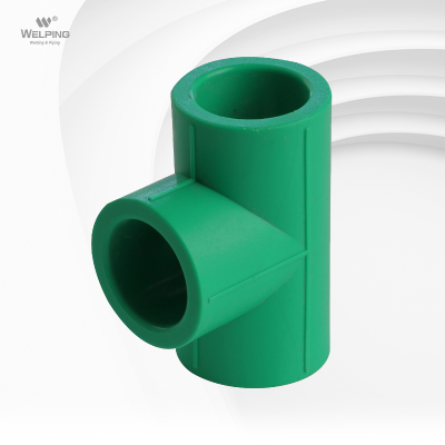 Equal Tee Polypropylene Fittings Hot Water Pipe Fittings