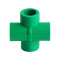 Equal Cross Polypropylene Fittings Home Decration PP-R Fusion Parts