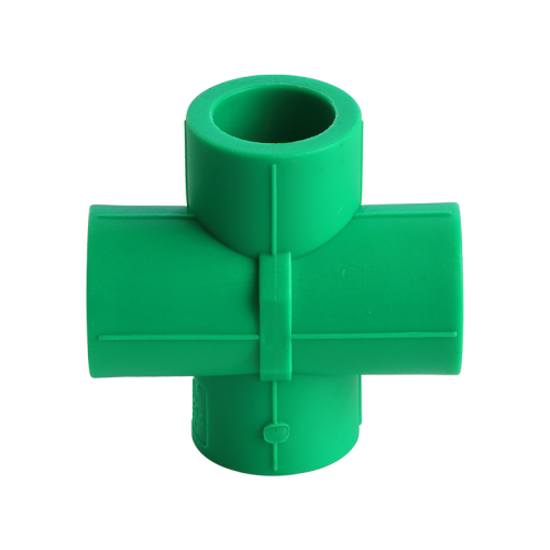 Equal Cross Polypropylene Fittings Home Decration PP-R Fusion Parts