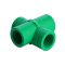 Equal Cross Polypropylene Fittings Home Decration PP-R Fusion Parts